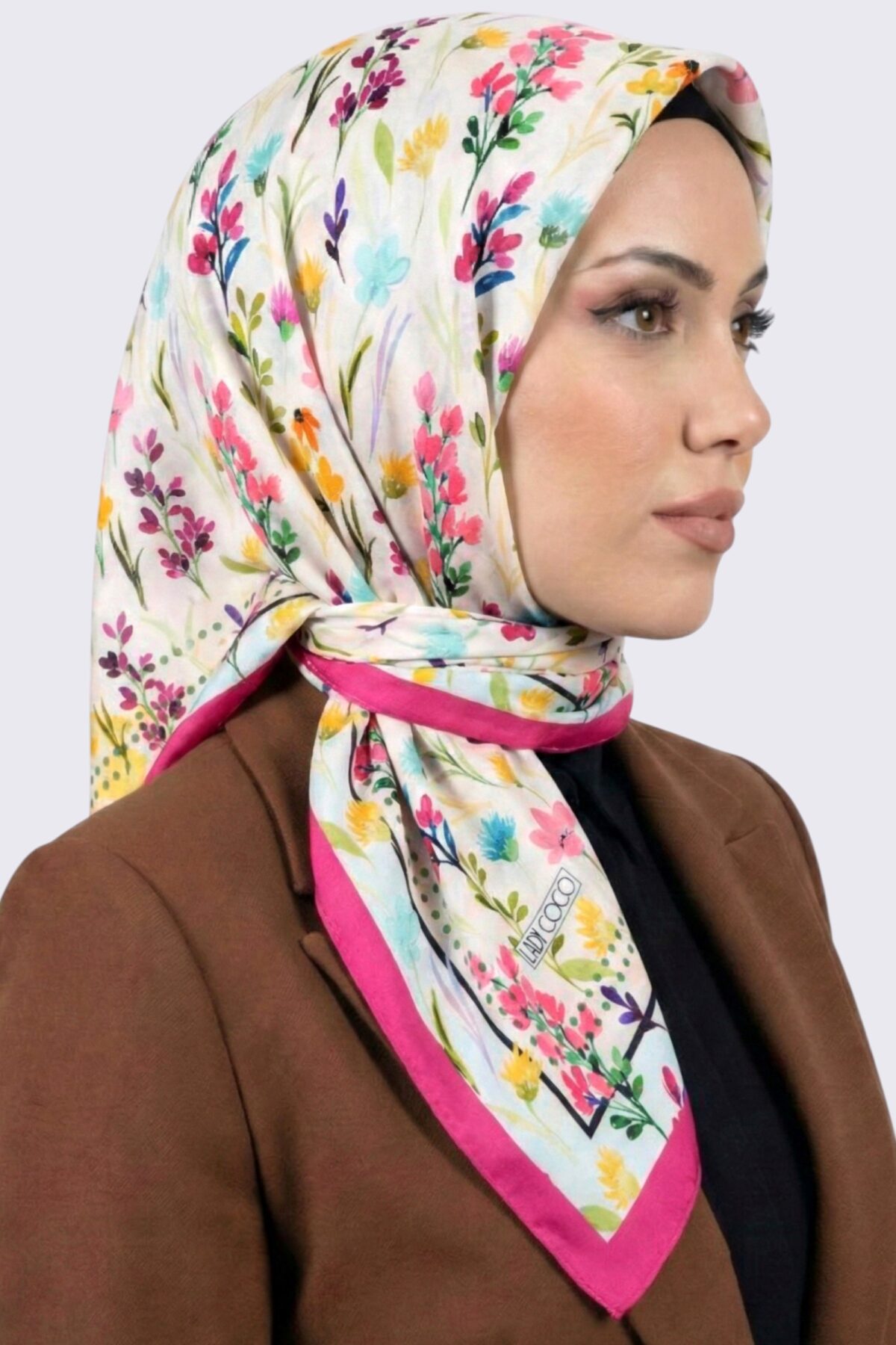Lady Coco Organik Pamuk Soft Eşarp 6230-7