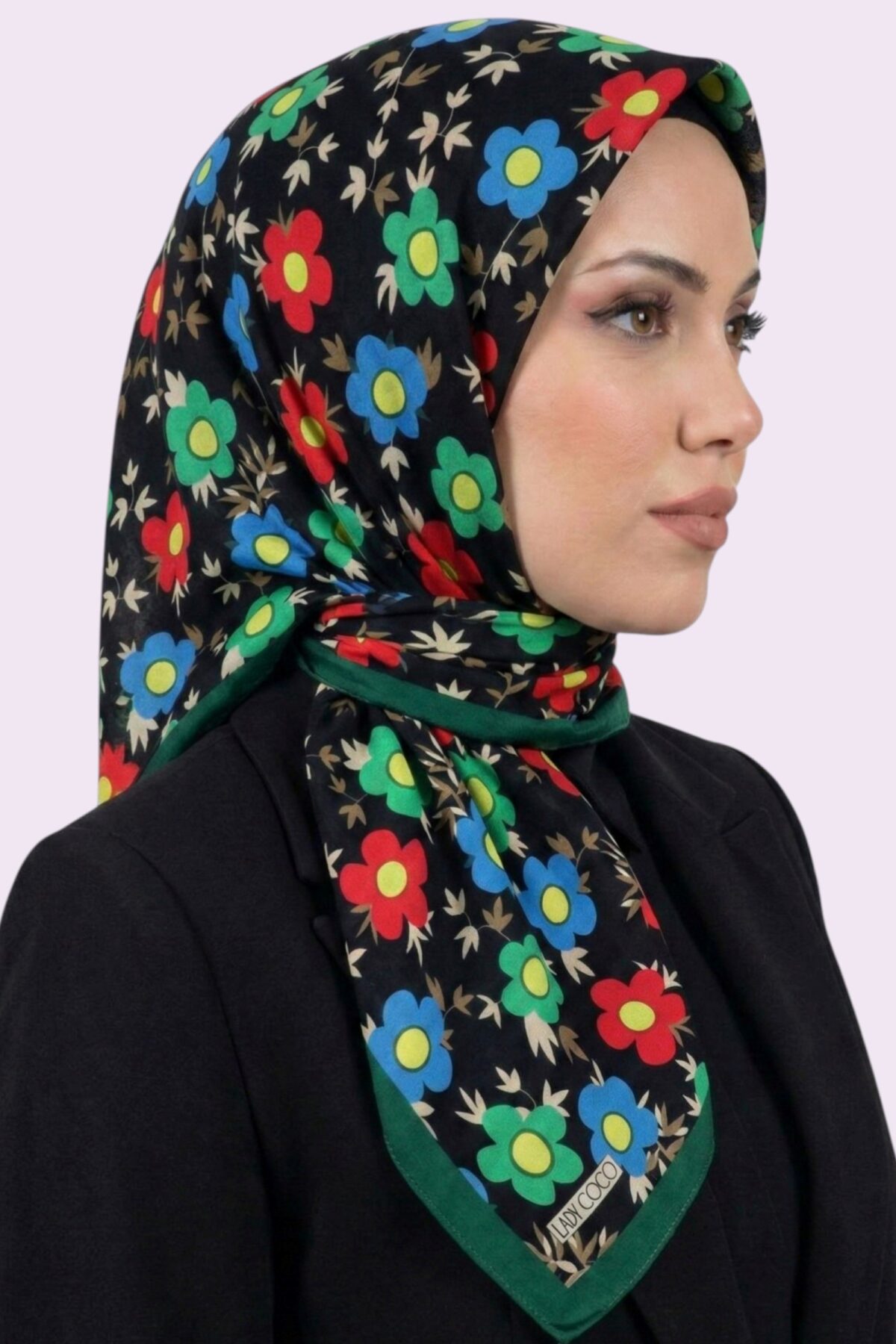 Lady Coco Organik Pamuk Soft Eşarp 6227-5
