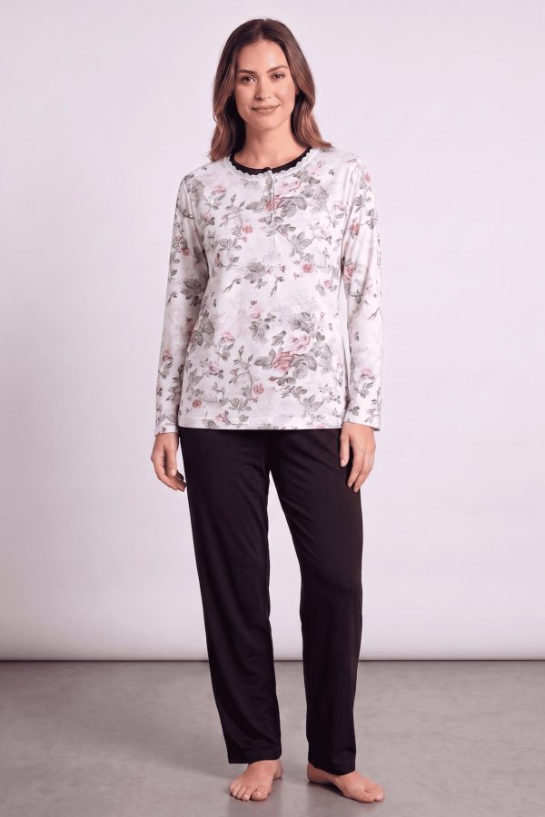 027bc5852e0d4d0280e2f2faaa55a48f.jpg Düğmeli Battal Pijama Takımı 20121-3