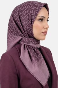 Desenli Flamlı Dimi Eşarp 6539-7