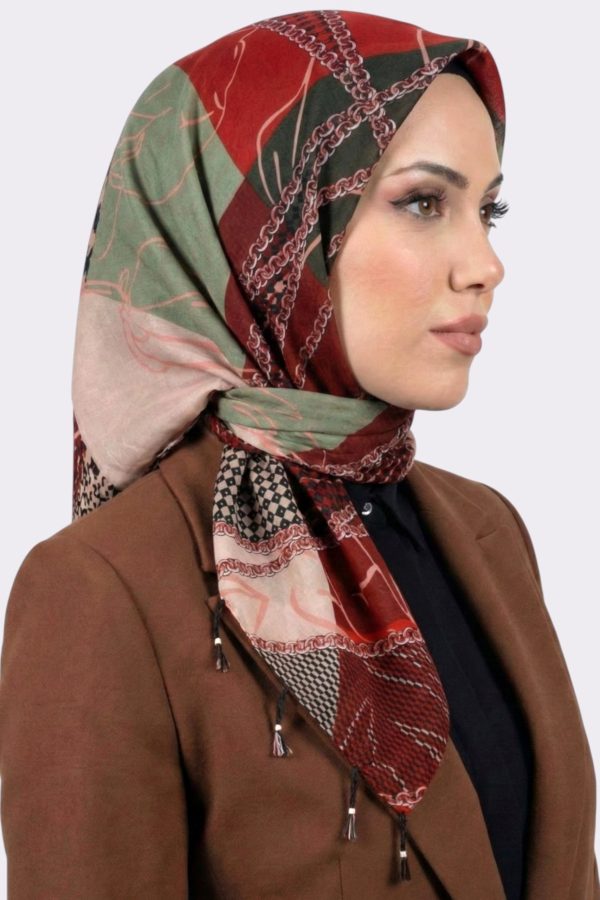 Desenli İnci Boncuklu Yazma 6604-8