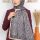 Ebruli Organik Pamuk Soft Şal 6046-5