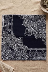 Yasemin  Desenli Flamlı Dimi Eşarp 6540-10