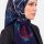 Yasemin Desenli Flamlı Dimi Eşarp 6533-22