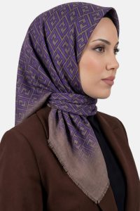 Desenli Flamlı Dimi Eşarp 6539-21