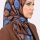 Boncuklu Desenli Yazma 6600-11