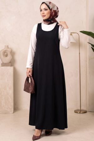 3b02a7117e0e4510a5f80f5b40e4b37b.jpg İçlikli Jile Elbise 20104-2