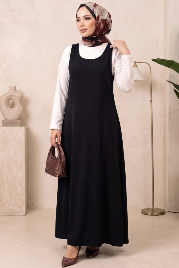 3b02a7117e0e4510a5f80f5b40e4b37b.jpg İçlikli Jile Elbise 20104-2