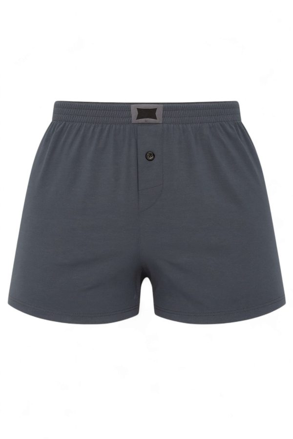 Tutku 117 Erkek Düz Penye Boxer 8705-16