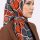Boncuklu Desenli Yazma 6600-7
