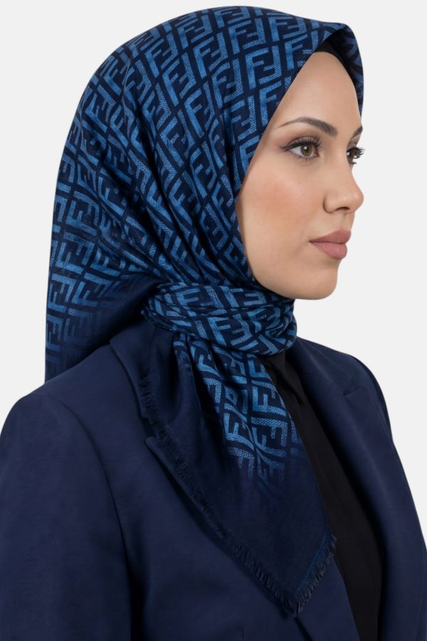 Desenli Flamlı Dimi Eşarp 6539-23