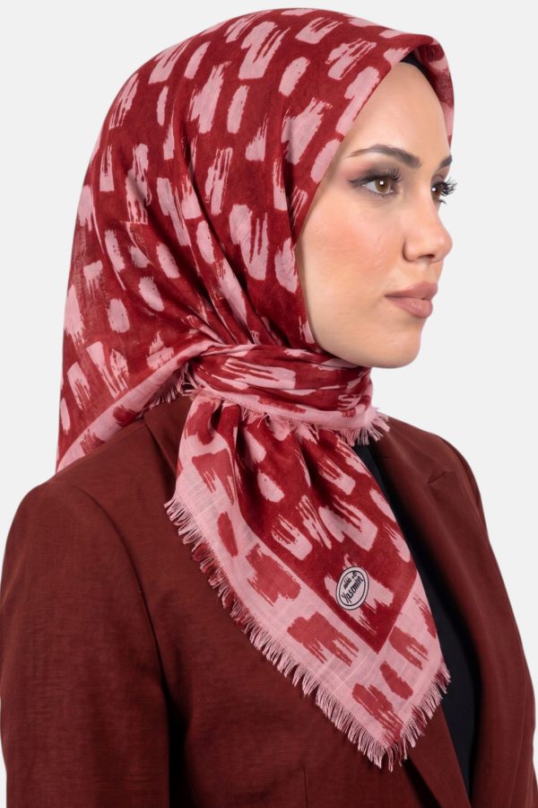 47466a28dd7f47058ded687b3d61dcd3.jpg Yasemin Desenli Flamlı Dimi Eşarp 6531-14