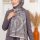 Ebruli Organik Pamuk Soft Şal 6046-10