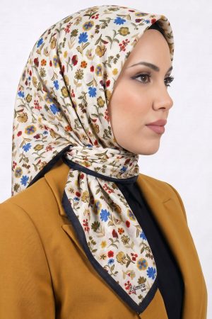 Zümra İpek Organik Pamuk Soft Eşarp 6256-10