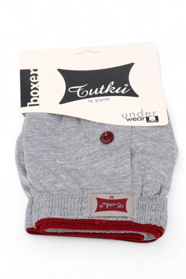 4e29b4de1a3d4ccf9fcf064588f58047.jpg Tutku 117 Erkek Düz Penye Boxer 8705-20