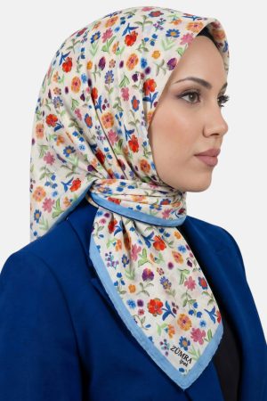 Zümra İpek Organik Pamuk Soft Eşarp 6256-9