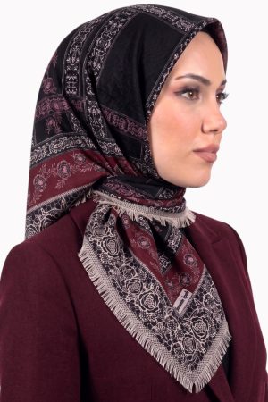 5a0c24ca168e43d5a0758e27db99baa9.jpg Yasemin Desenli Flamlı Dimi Eşarp 6532-21
