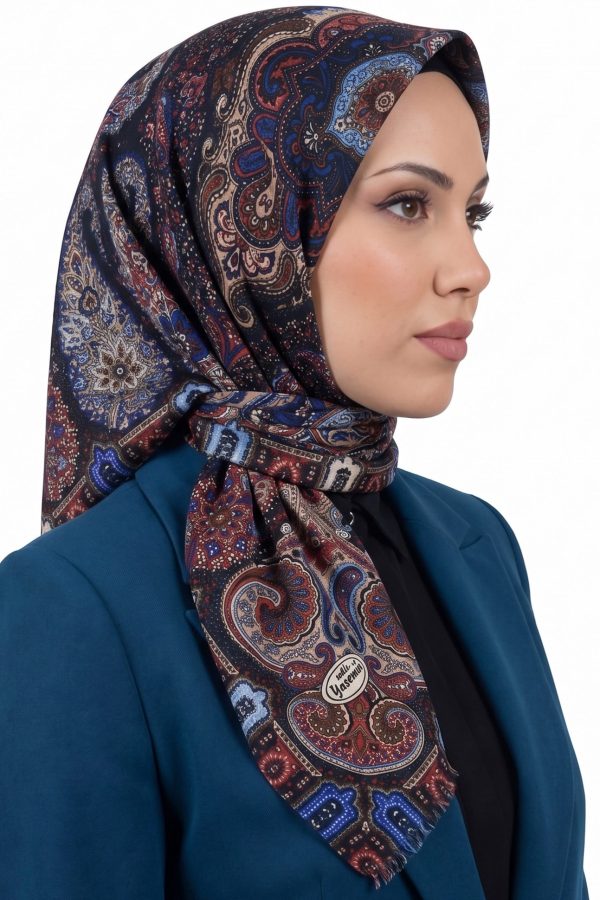 6015aa0cb07a4d8cb9a0c39030d129f7.jpg Yasemin Desenli Flamlı Dimi Eşarp 6537-15