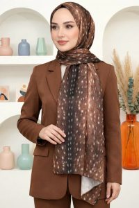Lop'Res Organik Pamuk Soft Şal 6044-3