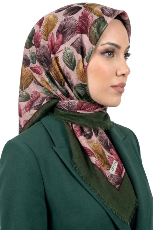 6453b873a58a41c9ba51886120bcf51a.jpg Soft İpek Desenli Flamlı Eşarp 6530-5