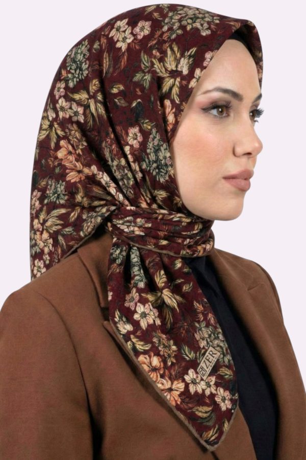 Zer Organik Pamuk Soft Eşarp 6232-9