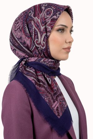 69f2b4b7069e44689234620a2fffc0a8.jpg Desenli Flamlı Eşarp 6520-22