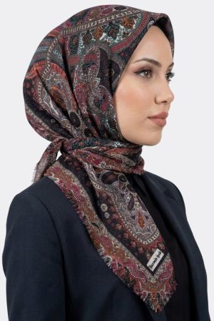 6b686062eefe47089ea163faca10312d.jpg Desenli Flamlı Eşarp 6514-34