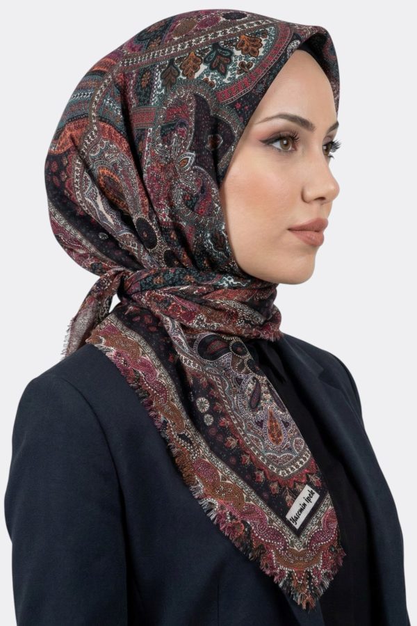 6b686062eefe47089ea163faca10312d.jpg Desenli Flamlı Eşarp 6514-34