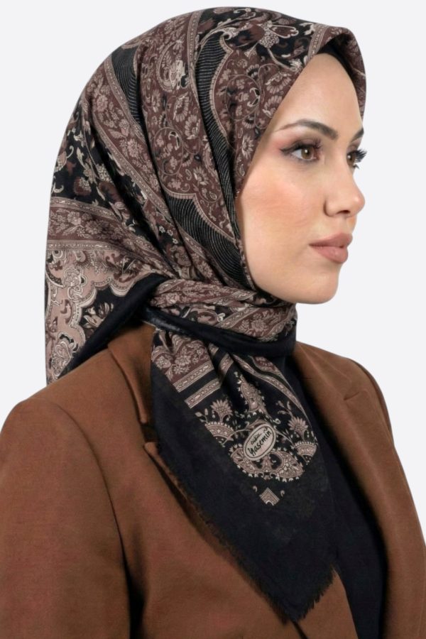 6fb0c24ad66645adae2de6618f8dc1d5.jpg Desenli Flamlı Eşarp 6524-16