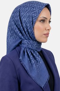 Desenli Flamlı Dimi Eşarp 6539-8