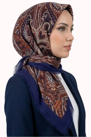 71f2135f9dc94cc8af903704d8aacf6e.jpg Desenli Flamlı Eşarp 6520-11