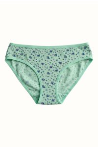 Berrak Kadın Desenli Bikini Külot 8664-9