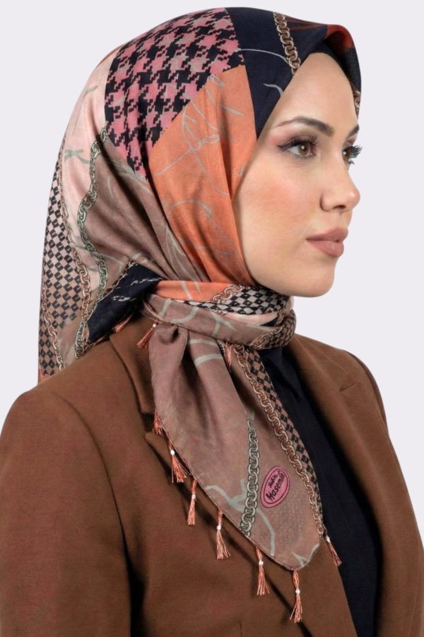 Desenli İnci Boncuklu Yazma 6604-4