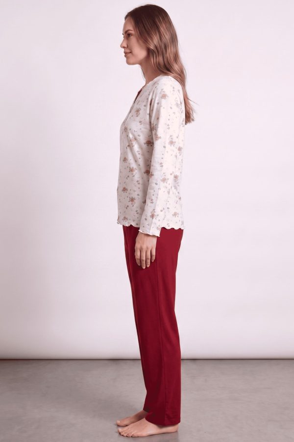 825354e062f94ff8916efac94418b958.jpg Düğmeli Battal Pijama Takımı 20121-5