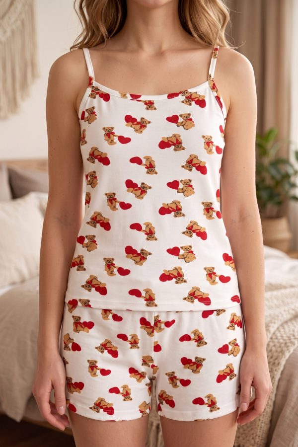 833cf6f125e04939b3461ef827f7ad72.jpg Şortlu Pijama Takımı 20120-1