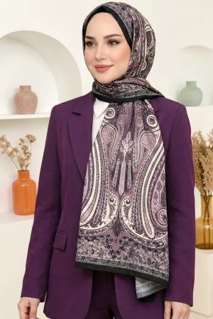 95b0d44ccf584420acb0460080f846d4.jpg Ebruli Organik Pamuk Soft Şal 6045-5