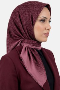 Desenli Flamlı Dimi Eşarp 6539-35