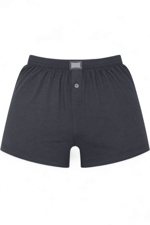 Tutku 117 Erkek Düz Penye Boxer 8705-14