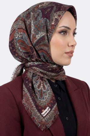 9d637b5fbd1b474680b74545055b6e5d.jpg Desenli Flamlı Eşarp 6514-32