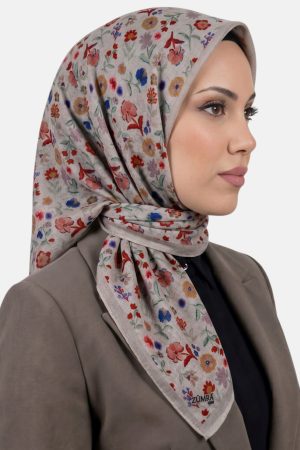 Zümra İpek Organik Pamuk Soft Eşarp 6256-5