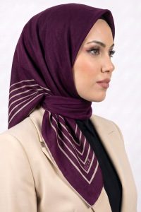 Zer Organik Pamuk Soft Eşarp 6223-5