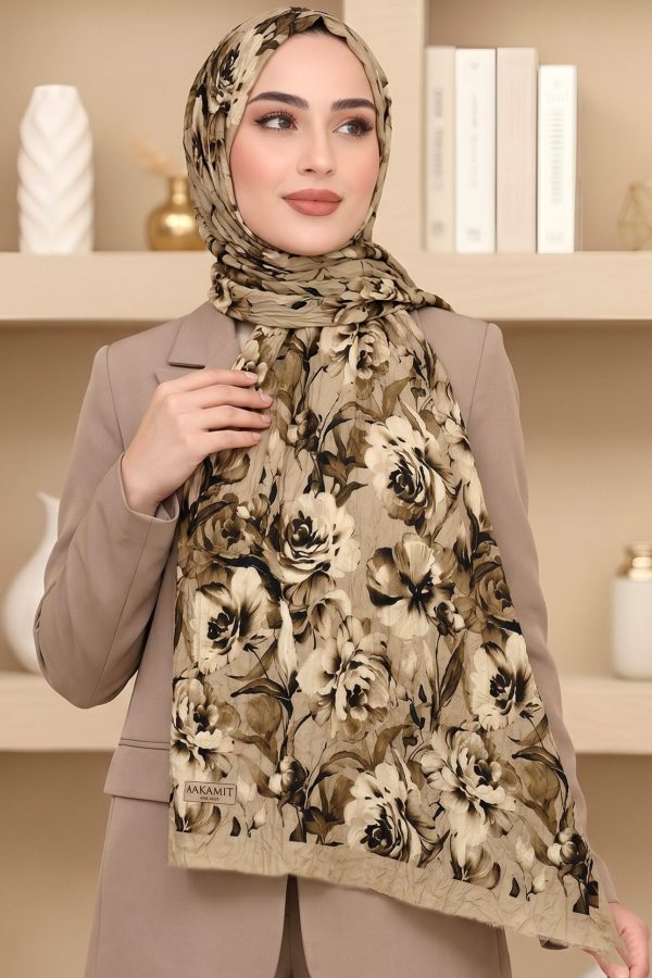 ad1f926d8f4e491b9fb898def86b2975.jpg Hanne Scarf Bambu Crush Şal 6055-2