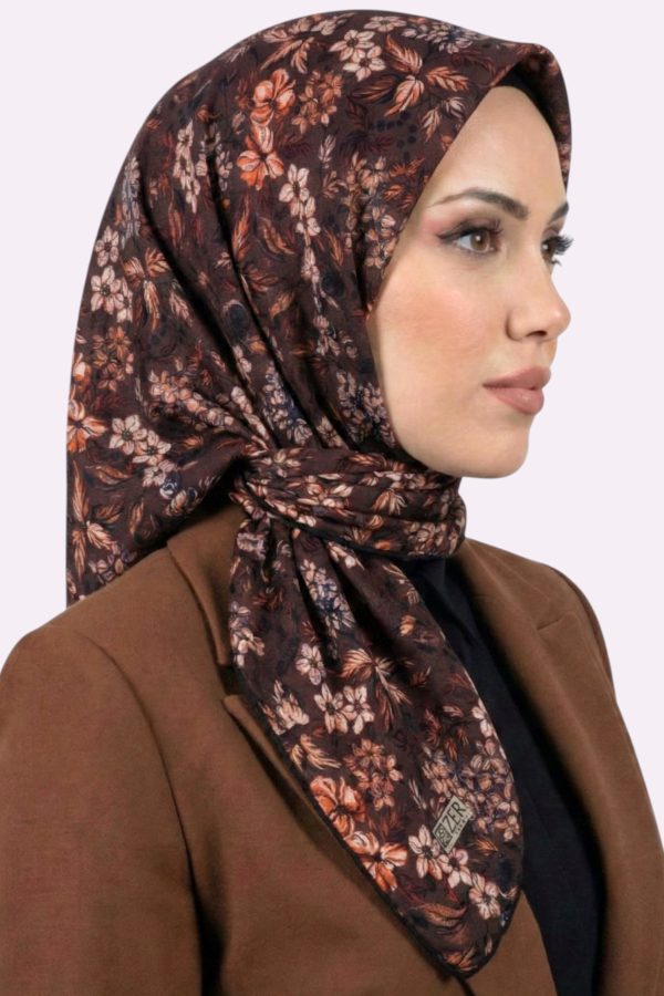 Zer Organik Pamuk Soft Eşarp 6232-7