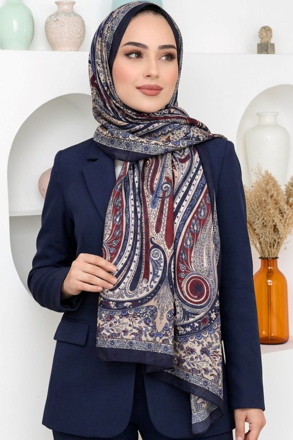 c7f8463b31be4c1b901f9bc52843658f.jpg Ebruli Organik Pamuk Soft Şal 6045-2