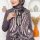 Ebruli Organik Pamuk Soft Şal 6045-3