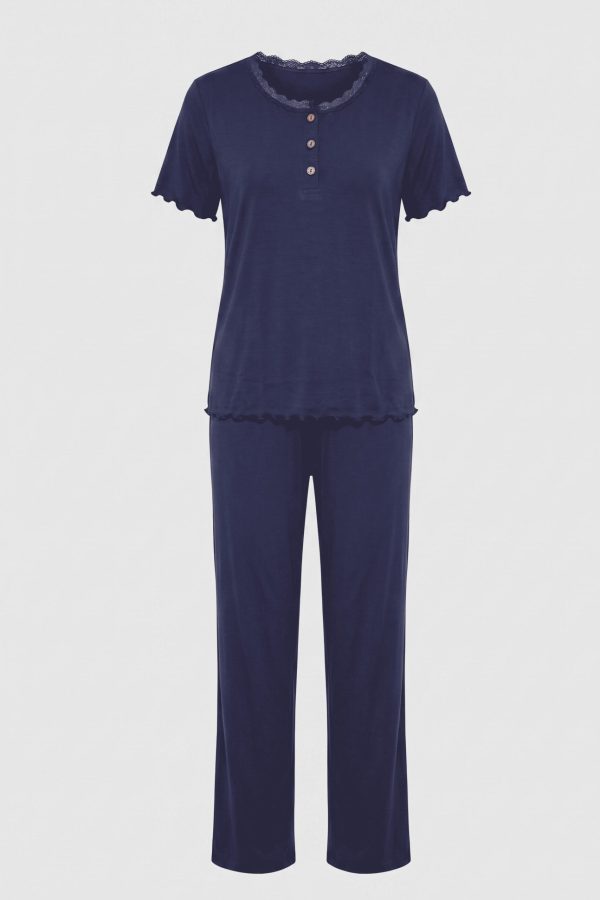 c8f6379be8f0445ba201f417e984df7c-1.jpg Düğmeli Battal Pijama Takımı 20121-6