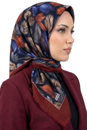 ce9500be19234738a78263af38fe7ef1.jpg Soft İpek Desenli Flamlı Eşarp 6530-2