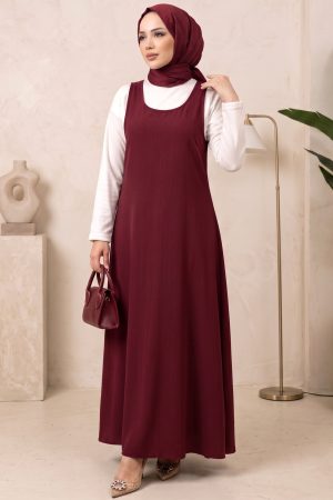 d01b1cccab8a47b289d0de71a7c56a4f.jpg İçlikli Jile Elbise 20104-4