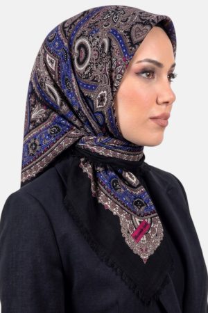 d04edb4f60bd4d509fead4ca05f4f220.jpg Desenli Flamlı Eşarp 6519-16