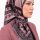 Yasemin Desenli Flamlı Dimi Eşarp 6532-28